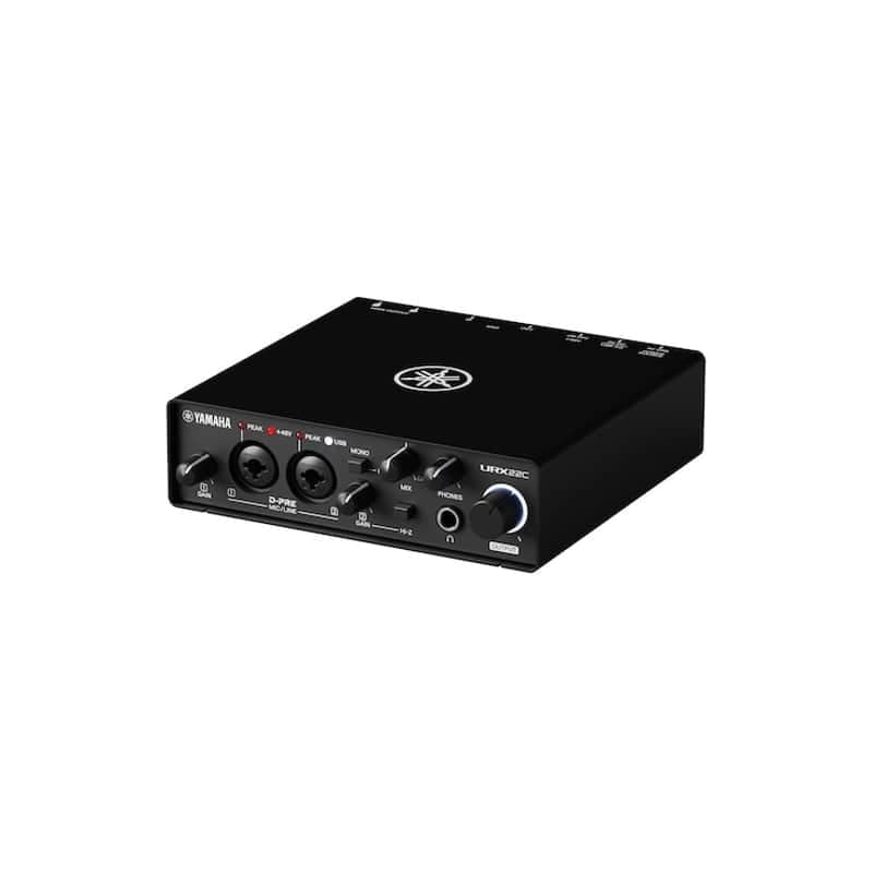 Mint Yamaha - URX22C - USB-C Audio Interface w/ Software Suite - Black