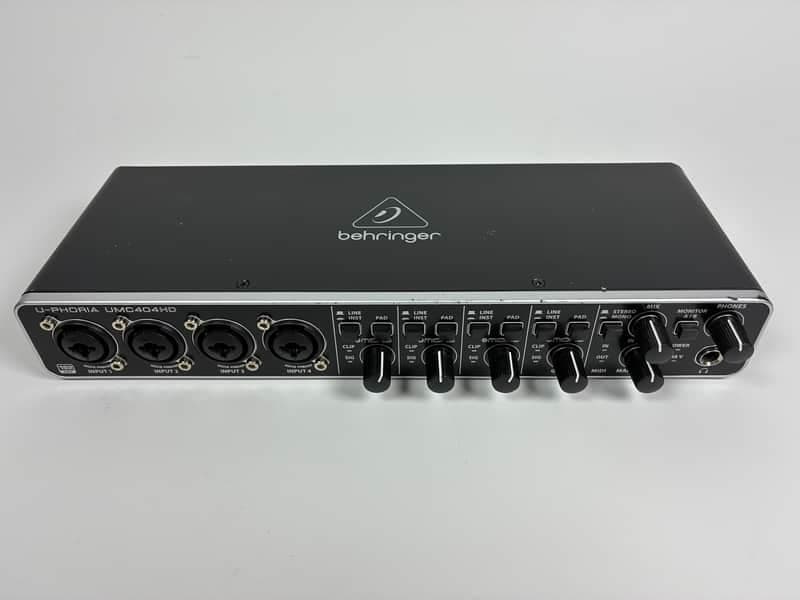 Behringer U-Phoria UMC404HD 4x4 USB Audio Interface