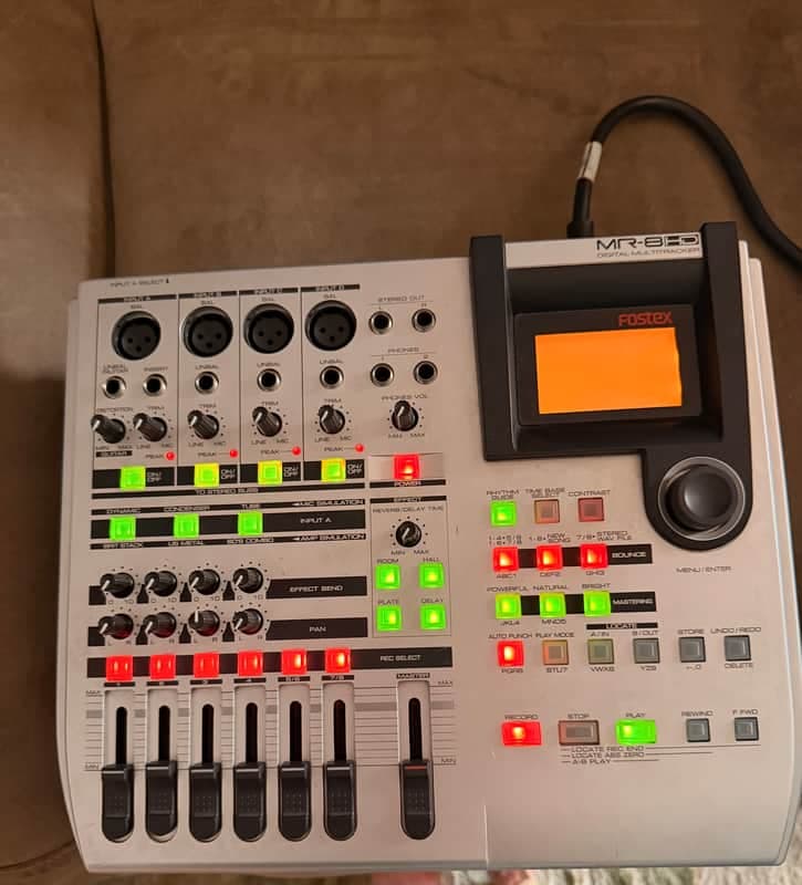 Fostex MR-8HD Digital 8-Track Recorder 2000s - Black