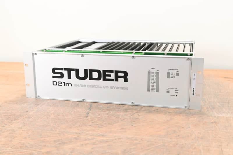 Studer D21m Modular I/O System with Madi HD Link Card CG01BZ7