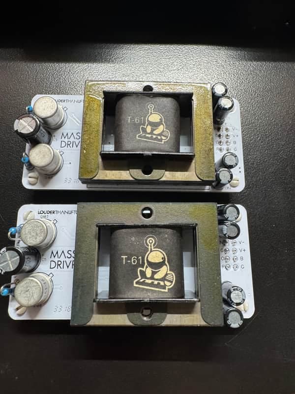 Pair of Louder Than Liftoff MASS DRVR Colour Modules
