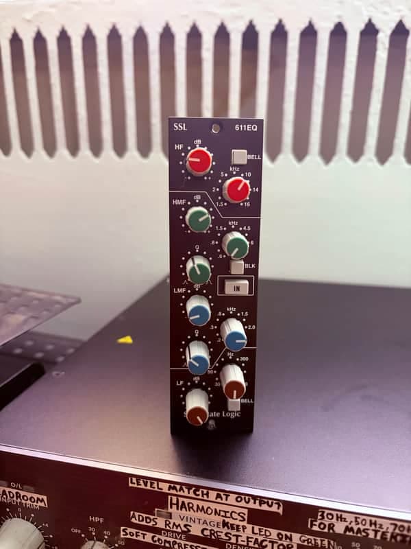 Solid State Logic 611EQ 500-Series Equalizer Module 2012 - Present - Black