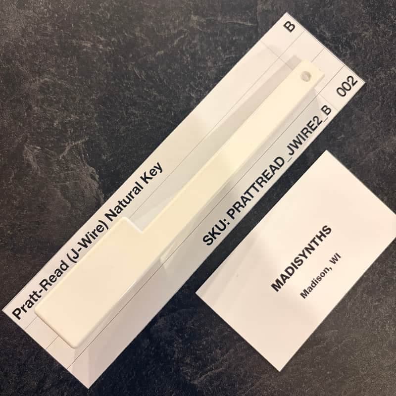 ORIGINAL Pratt Read Replacement B Key (J-Wire Keybeds) for ARP 2500/2600, Moog Minimoog, Oberheim OBX/OBXa/OB8, Sequential Prophet-5/10, PPG Wave 2.2, EML 500, and more