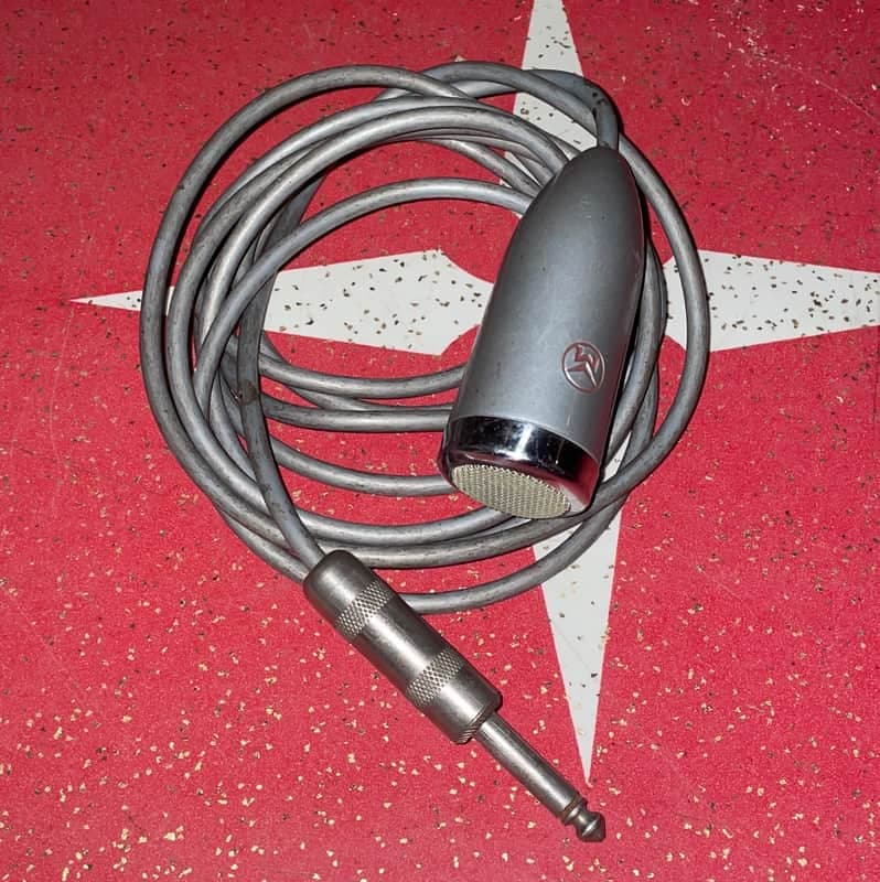 Vintage Voice of Music VM Dynamic Microphone - 1960's Harp Omni Mic