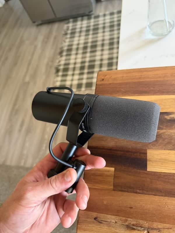 Shure SM7B Cardioid Dynamic Microphone 2001 - Present - Black