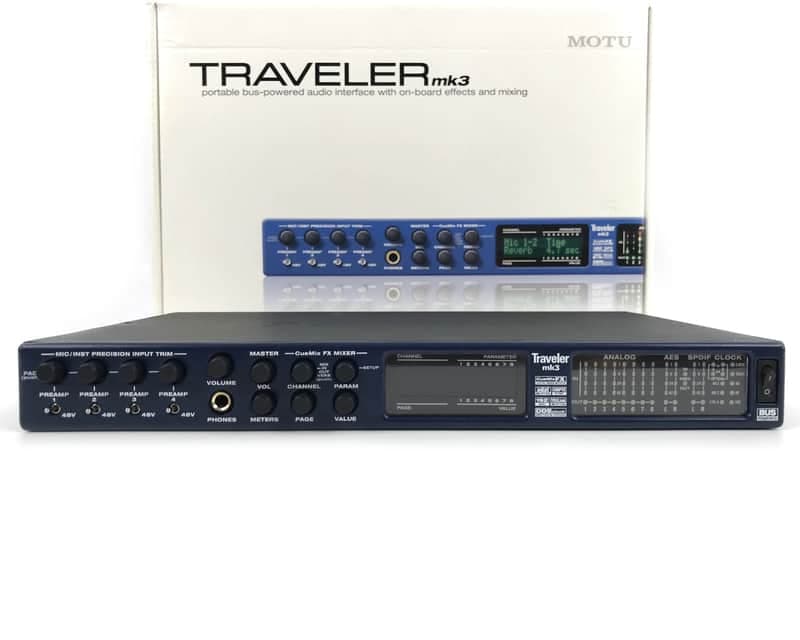 MOTU Traveler MKIII Fire Wire