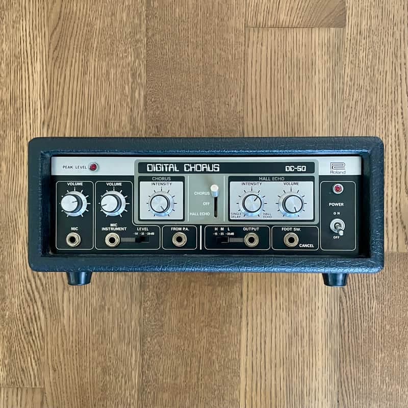 Roland DC-50 Digital Chorus (analog) - Black tolex