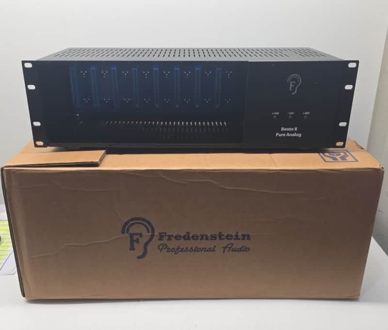 Rack Fredenstein bento 8 pure analog 8 500 series - black