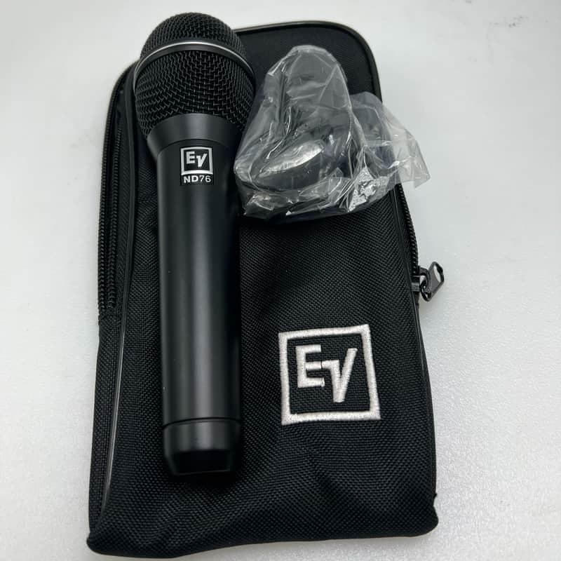 Electro-Voice ND76 Cardioid Dynamic Vocal Microphone 2016 - Present - Black