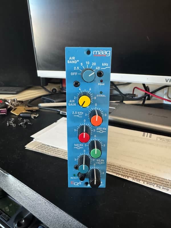 Maag Audio EQ4 500 Series Equalizer Module 2010s - Blue
