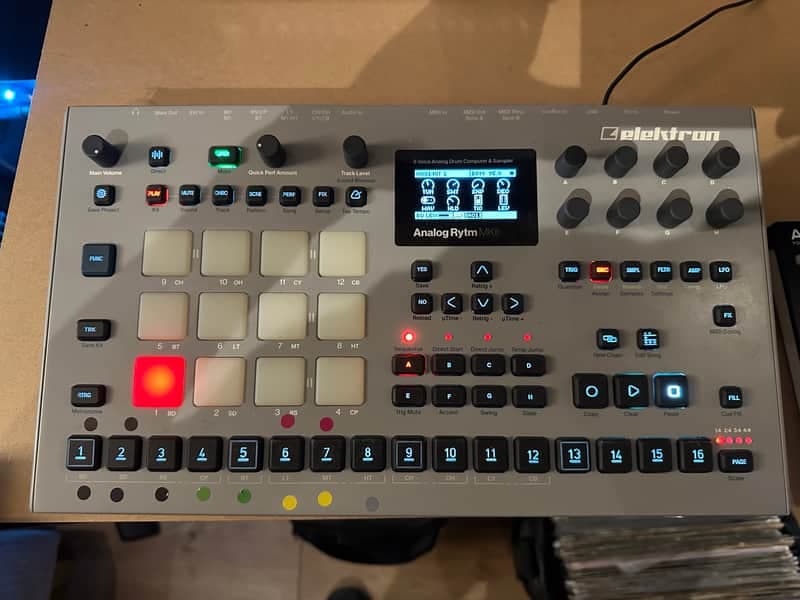 Elektron Analog Rytm MKII 8-Voice Analog Drum Computer & Sampler