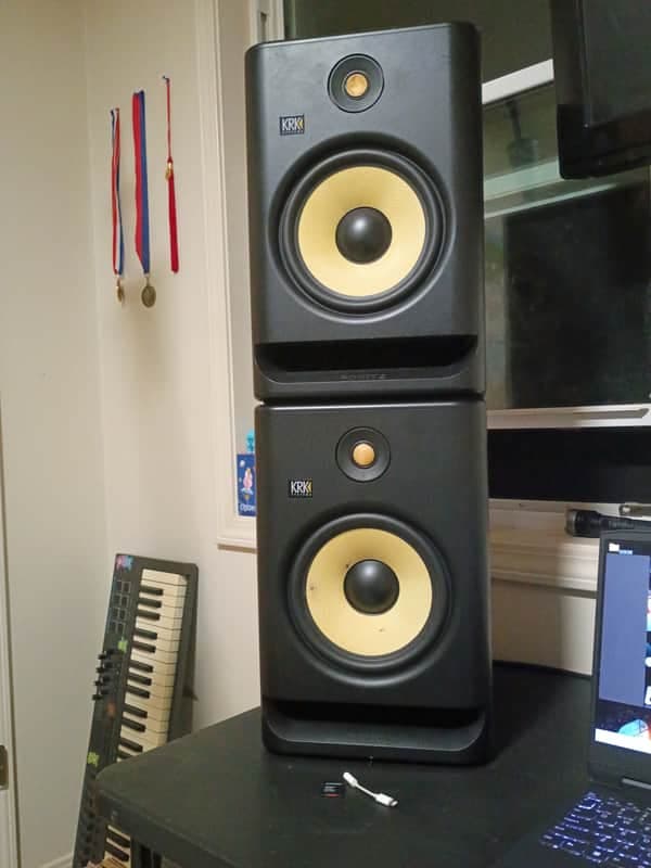KRK RP-8 Rokit G5 8" Active Studio Monitors - Single 2024 - Present - Black