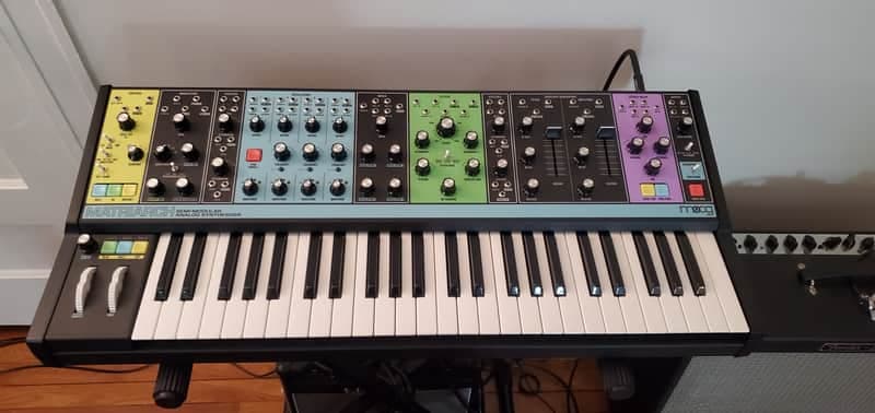 Moog Matriarch 49-Key Semi-Modular Analog Synthesizer 2019 - Present - Black / Multi-Colored Panel