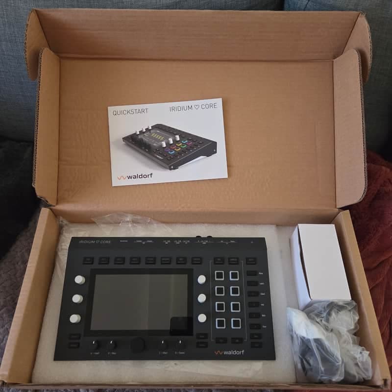 Waldorf Iridium Core Desktop Synthesizer 2024 - Present - Black