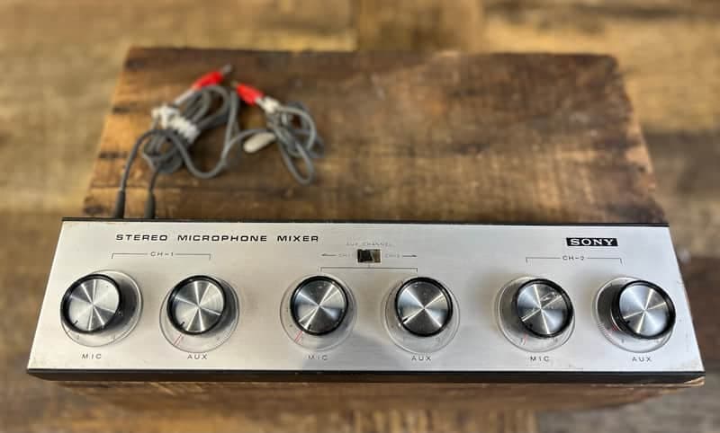 Sony MX-6S - Stereo Microphone Mixer, Vintage, Made in Japan