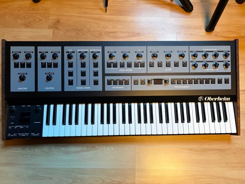 Oberheim OB-X8 61-Key 8-Voice Synthesizer 2022 - Present - Black with Wood Sides
