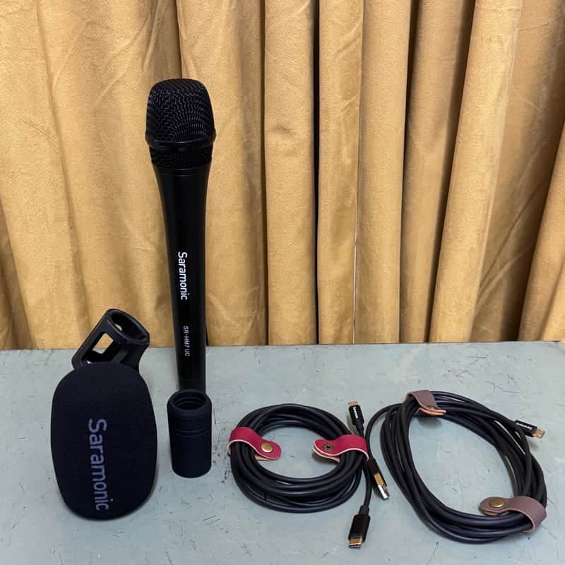 Saramonic SR-HM7UC Digital Dynamic Handheld Microphone w USB c connection