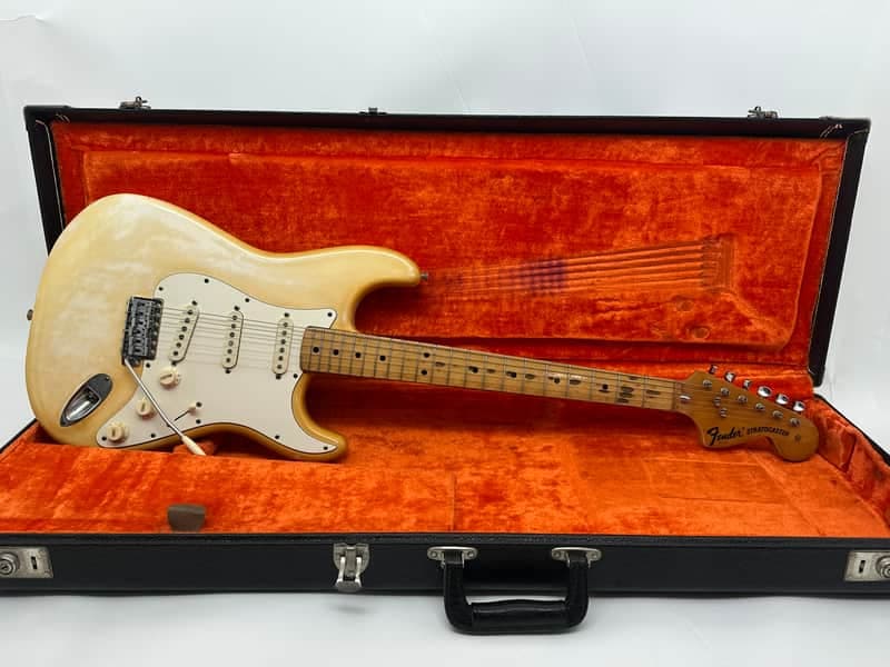Fender Stratocaster Olympic White - 1973 - All Original w/ Case