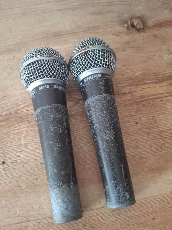Shure SM58 x2