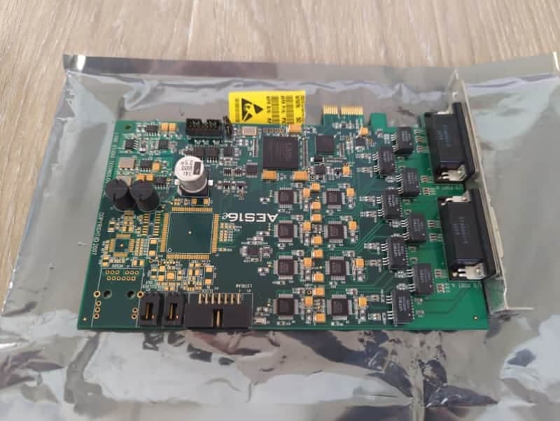 Lynx AES16e AES/EBU PCIe Audio Interface Card 2010 - with AES Cable
