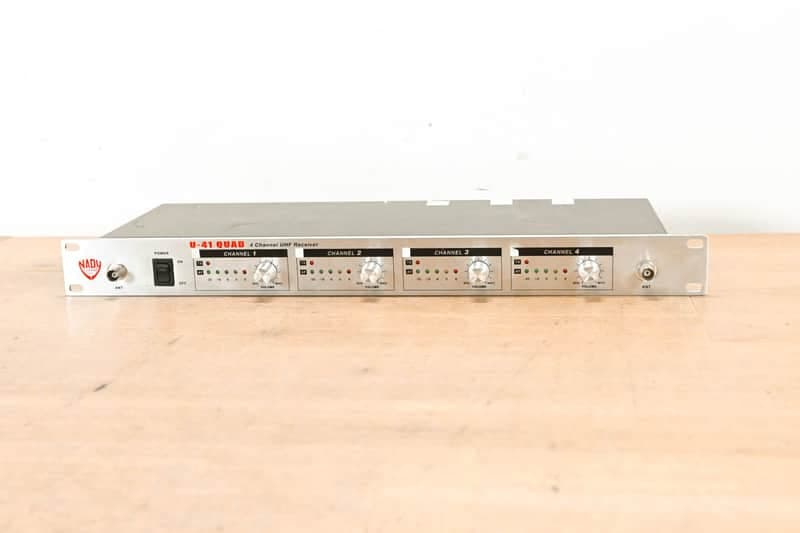 Nady U-41 Quad 4-Channel UHF Receiver (NO POWER SUPPLY) CG012N5