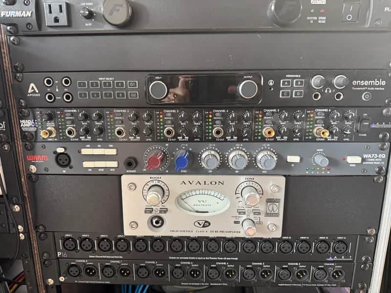 Warm Audio WA73-EQ 1-Channel British Microphone Preamp / EQ 2018 - Present - RAF Blue Gray