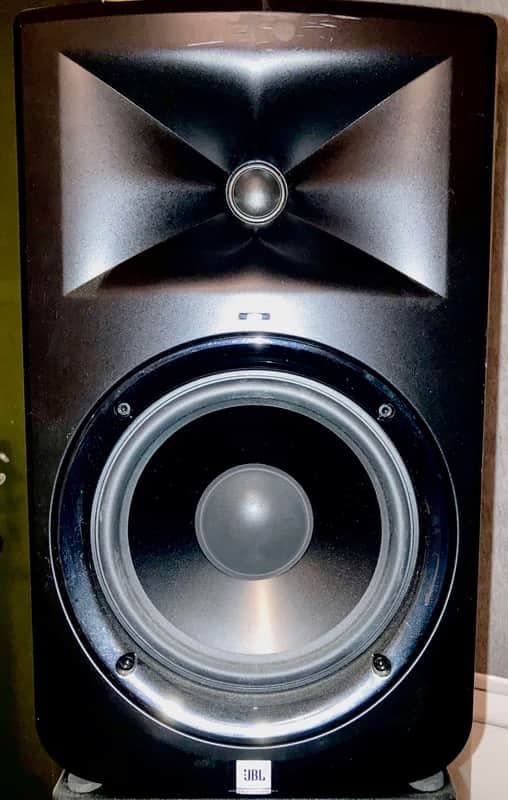 JBL LSR308 8" 2-Way Powered Studio Monitor (Pair) 2010s - Black