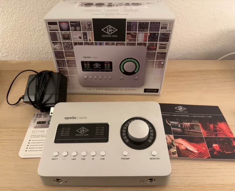 Universal Audio Apollo Solo Heritage Edition USB 3.0 Audio Interface 2020 - Present - Silver