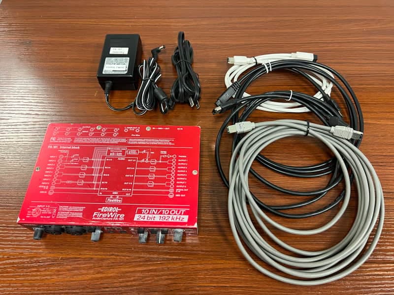 EDIROL Firewire AudioCapture FA-101 red