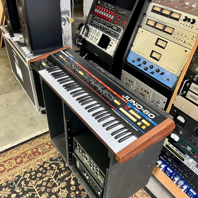 Roland Juno 60 1980’s original vintage analog synth MIJ Japan polysynth
