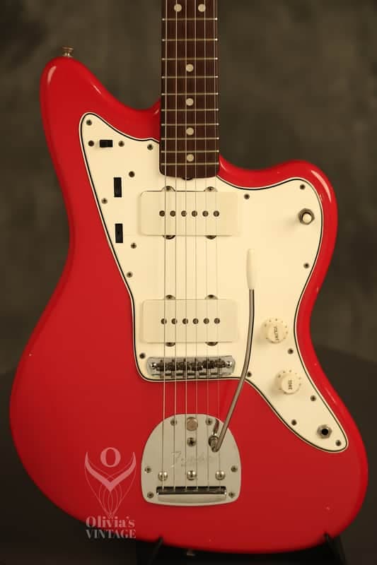 1965 Fender Jazzmaster Custom Color DAKOTA RED with original HANG TAG