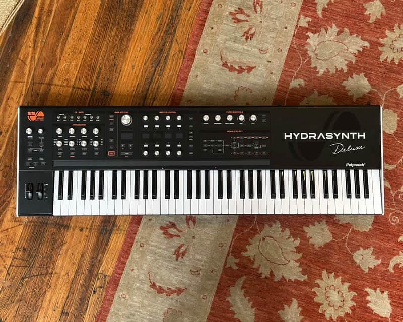 Ashun Sound Machines Hydrasynth Deluxe 16-Voice Dual-Engine Synth