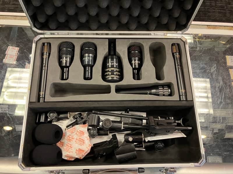 Audix DP7 7-Piece Drum Microphone Package 2010s - Black