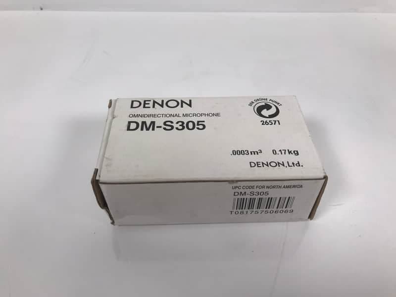Denon DM-S305 Microphone Omnidirectional Specialty Mic