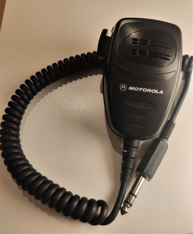 LO-FI Motorola Harmonica and Voice Mic Black
