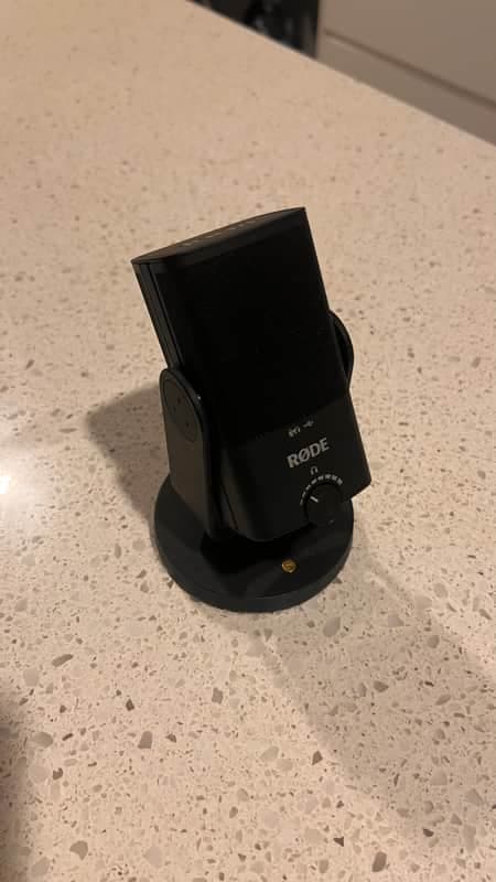 RODE NT-USB Mini USB Desktop Condenser Microphone 2020 - Present - Black