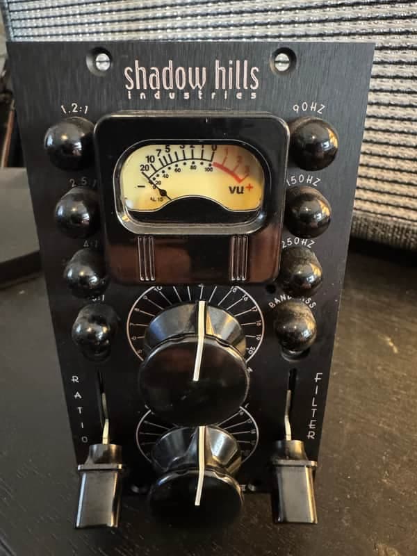 Shadow Hills Dual Vandergraph 500 Series Stereo Compressor Module 2010s - Black