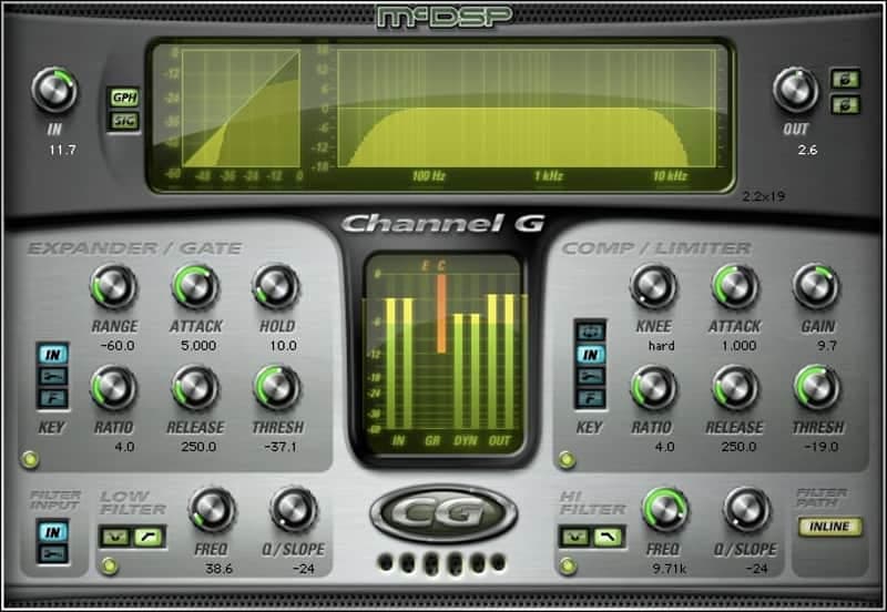 mcdsp channel g v6 native plugin 2011-2023 ilok license