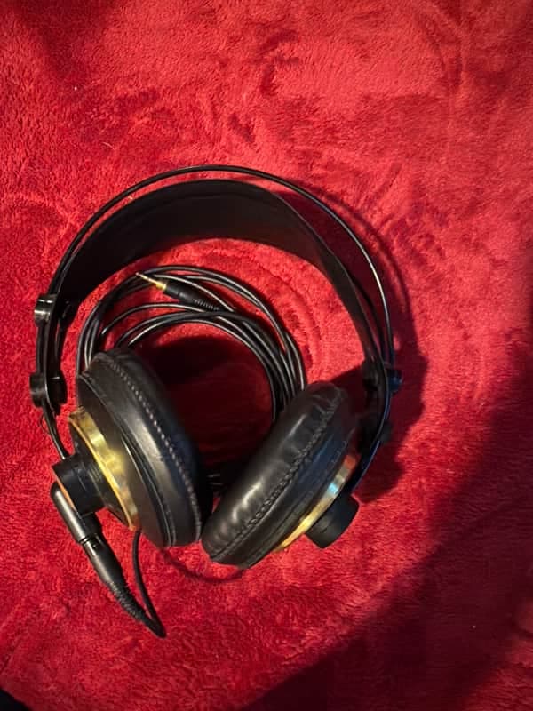 AKG K240 Studio Semi-Open Back Studio Headphones 2010s - Black