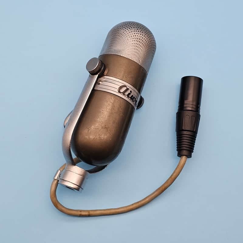 ☆Vintage 1960s Aiwa DM-17 Dynamic Microphone - Mini RCA 77 Style Pill Microphone