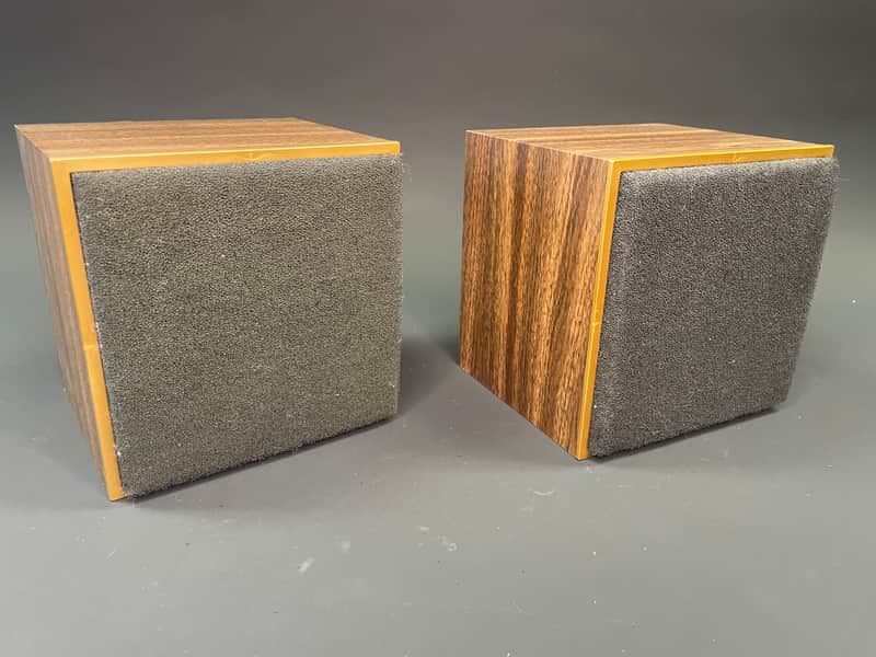 Vintage Auratone 5C Super Sound Cube Passive Studio Monitor Pair • Made in USA • Tested (1 of 3)