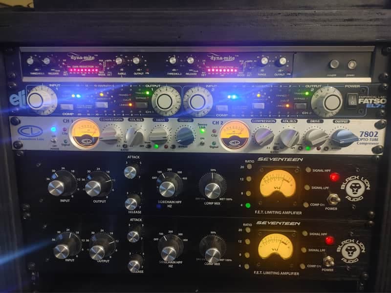 Valley People Dyna-Mite Model 430 Stereo Limiter / Gate / Expander 1980s - Black
