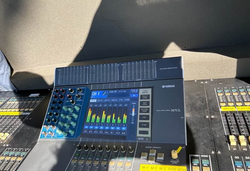 Yamaha M7CL-48 Digital Mixing Console with Road Case