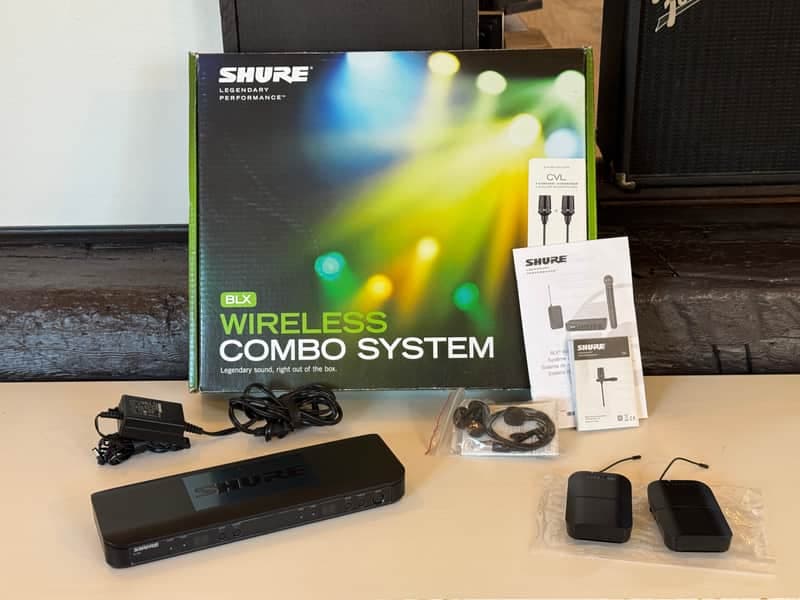 Shure BLX188 / CVL-H10 2021 - Black
