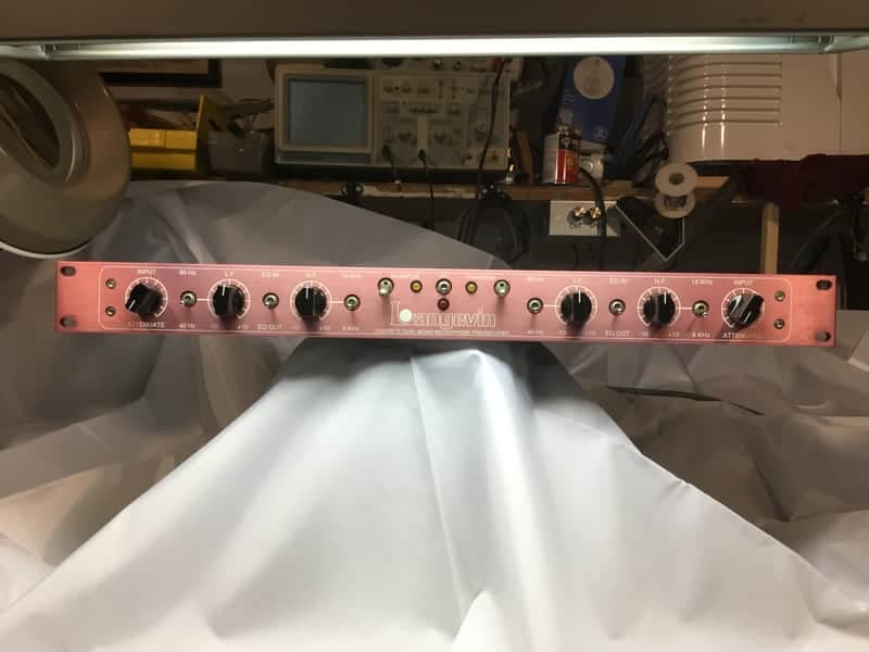Langevin Discrete Dual Mono Microphone Preamplifier w/EQ