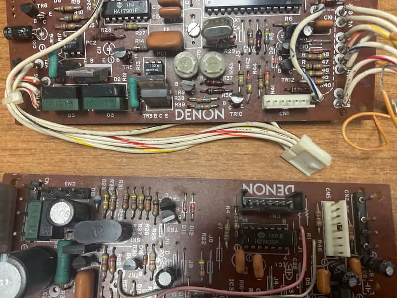 Denon Turntable schede