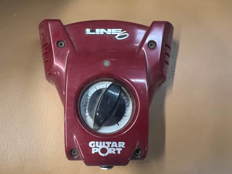 Line 6 Guitar Port USB Guitar Interface 2000s - Red