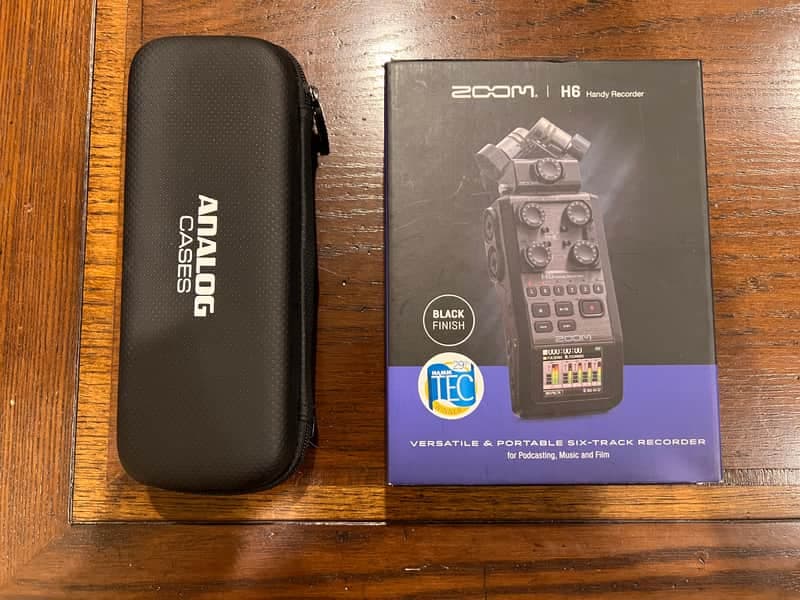 Zoom H6 Handy Audio Recorder 2020 - Present - All Black