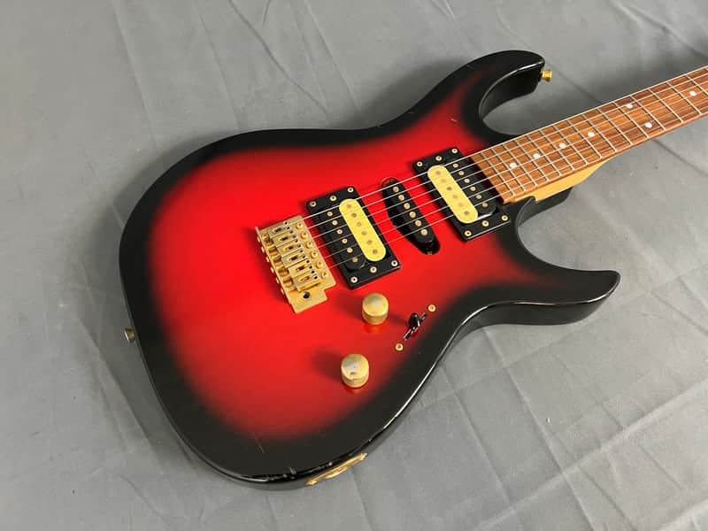 Anboy Electric Guitar Red Burst Fujigen! MIJ!