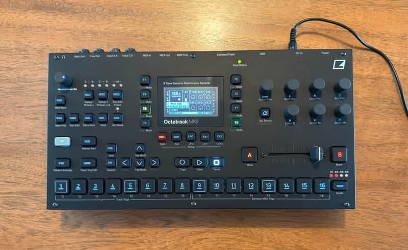Elektron Octatrack MkII Dynamic 8-Track Performance Sampler 2017 - 2021 - Black